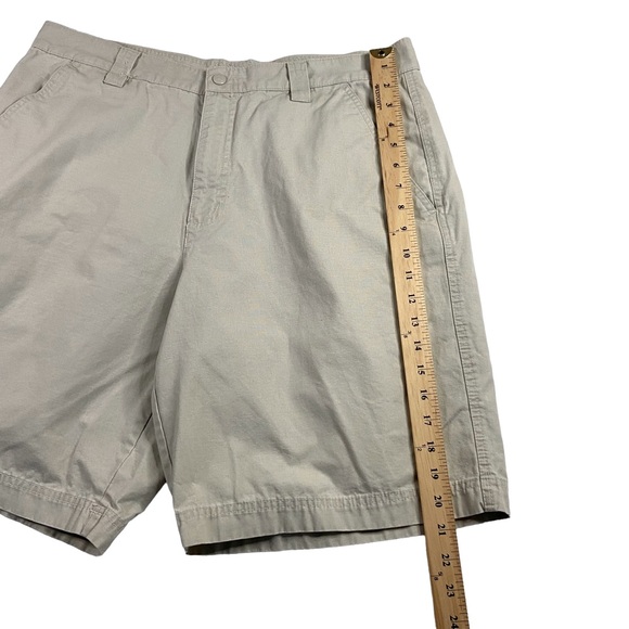 Columbia Sportswear Men's 36 Beige Khaki Cargo Cotton Shorts - Picture 4 of 12